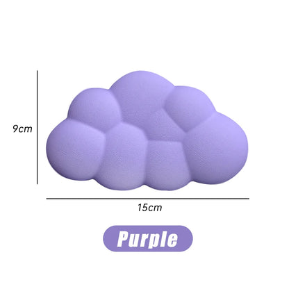 Cloud Shape Wrist Rest Pad Anti-Slip Desk Mat Memory Foam Palm Rest Ergonomic Mouse Pad Typing Wrist Rest Office Accessories