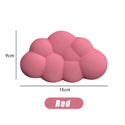 Cloud Shape Wrist Rest Pad Anti-Slip Desk Mat Memory Foam Palm Rest Ergonomic Mouse Pad Typing Wrist Rest Office Accessories