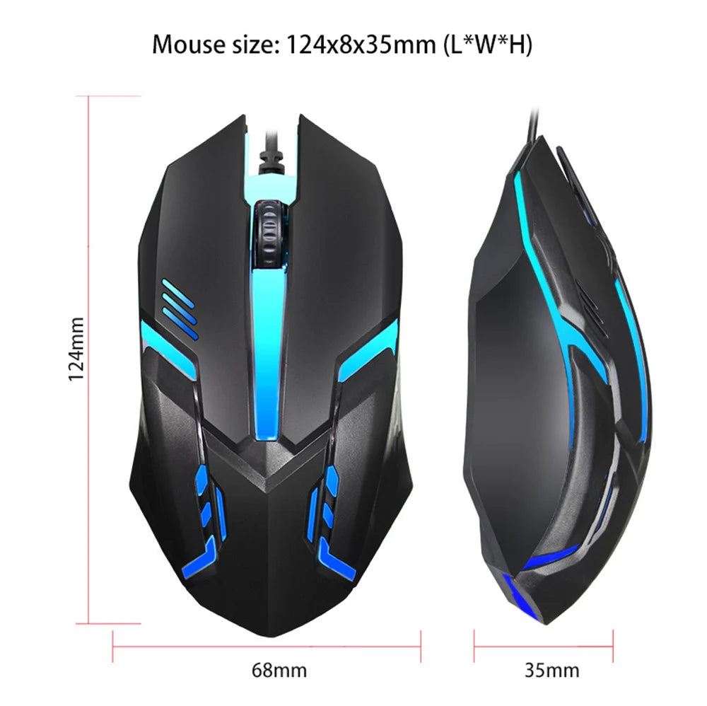 USB Wired Mouse RGB Colorful Mouse 5000 DPI Gaming Mouse Optical Wired Mouse Mice Ergonomic Mouse for PC Computer Laptop Macbook