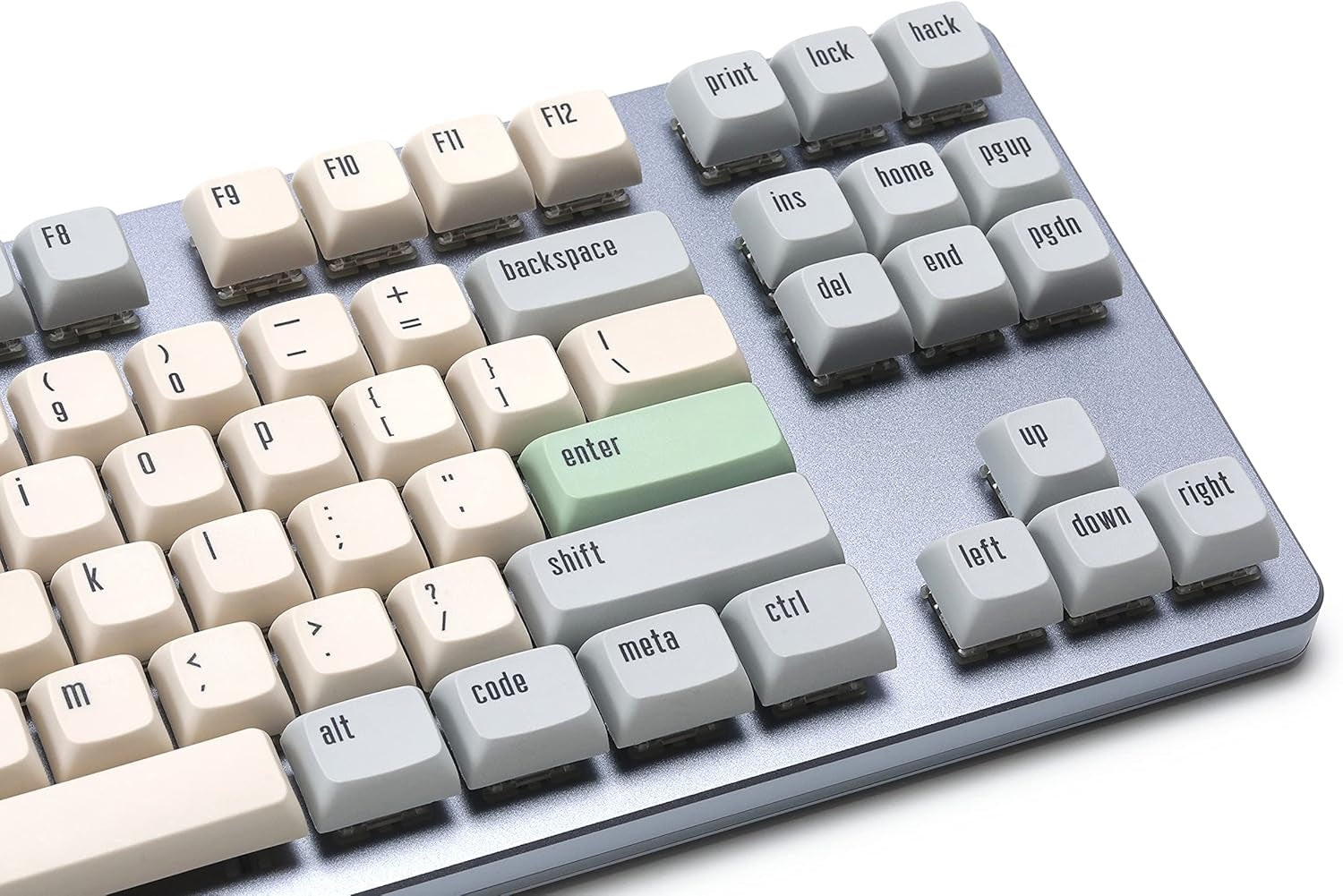 + Mito XDA Canvas Keycap Set for Tenkeyless Keyboards - Compatible with Cherry MX Switches and Clones (TKL 94-Key Kit)