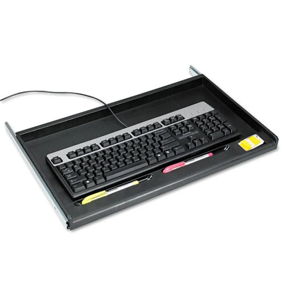 IVR53010 21.38 In. X 12.88 In. Standard Underdesk Keyboard Drawer - Black
