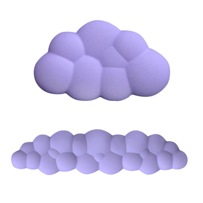 Cloud Shape Wrist Rest Pad Anti-Slip Desk Mat Memory Foam Palm Rest Ergonomic Mouse Pad Typing Wrist Rest Office Accessories