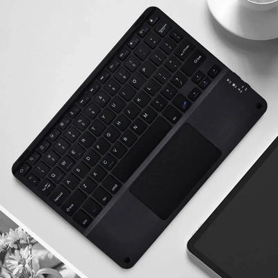 Wireless Keyboard with Touchpad for Ipad Samsung Xiaomi Tablet Keyboard for Phone Laptop 10'' Keyboards Bluetooth Rechargeable