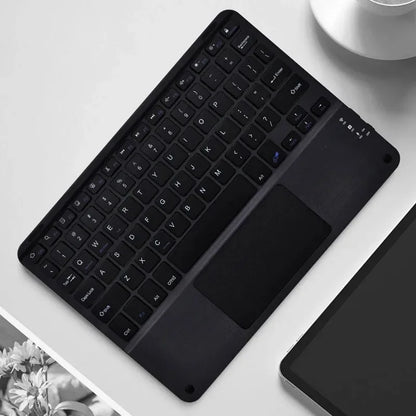 Wireless Keyboard with Touchpad for Ipad Samsung Xiaomi Tablet Keyboard for Phone Laptop 10'' Keyboards Bluetooth Rechargeable