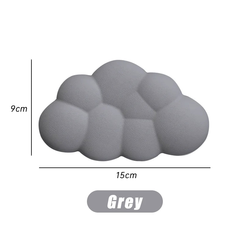 Cloud Shape Wrist Rest Pad Anti-Slip Desk Mat Memory Foam Palm Rest Ergonomic Mouse Pad Typing Wrist Rest Office Accessories