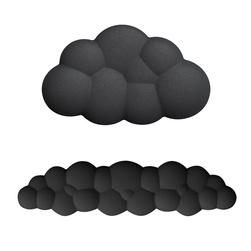 Cloud Shape Wrist Rest Pad Anti-Slip Desk Mat Memory Foam Palm Rest Ergonomic Mouse Pad Typing Wrist Rest Office Accessories