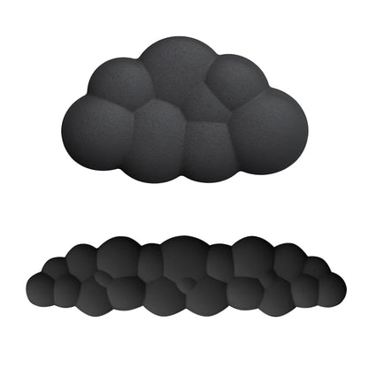 Cloud Shape Wrist Rest Pad Anti-Slip Desk Mat Memory Foam Palm Rest Ergonomic Mouse Pad Typing Wrist Rest Office Accessories