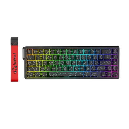 F68PRO 8K RGB Mechanical Keyboard ,Magnetic Switch,0.01Mm RT Accuracy,128K Scan Rate,Customs Gaming Keyboards