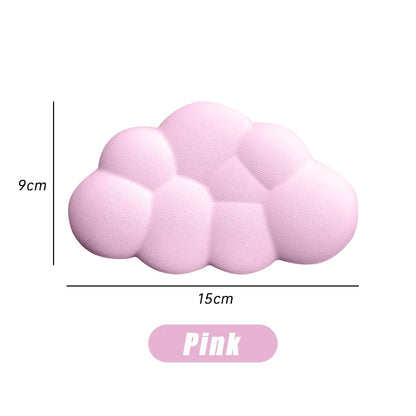 Cloud Shape Wrist Rest Pad Anti-Slip Desk Mat Memory Foam Palm Rest Ergonomic Mouse Pad Typing Wrist Rest Office Accessories