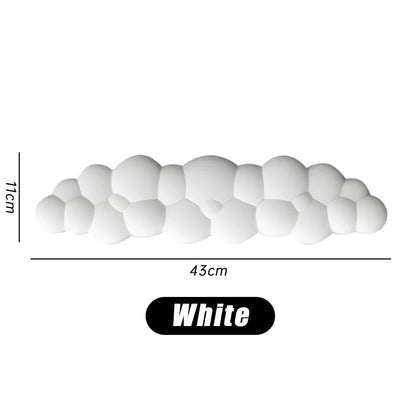 Cloud Shape Wrist Rest Pad Anti-Slip Desk Mat Memory Foam Palm Rest Ergonomic Mouse Pad Typing Wrist Rest Office Accessories