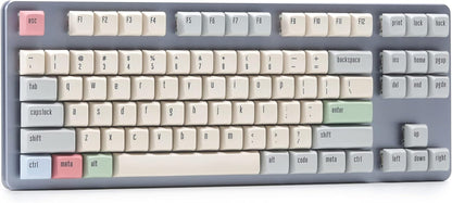 + Mito XDA Canvas Keycap Set for Tenkeyless Keyboards - Compatible with Cherry MX Switches and Clones (TKL 94-Key Kit)