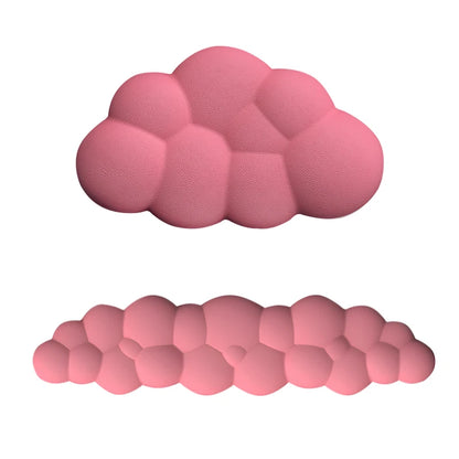 Cloud Shape Wrist Rest Pad Anti-Slip Desk Mat Memory Foam Palm Rest Ergonomic Mouse Pad Typing Wrist Rest Office Accessories