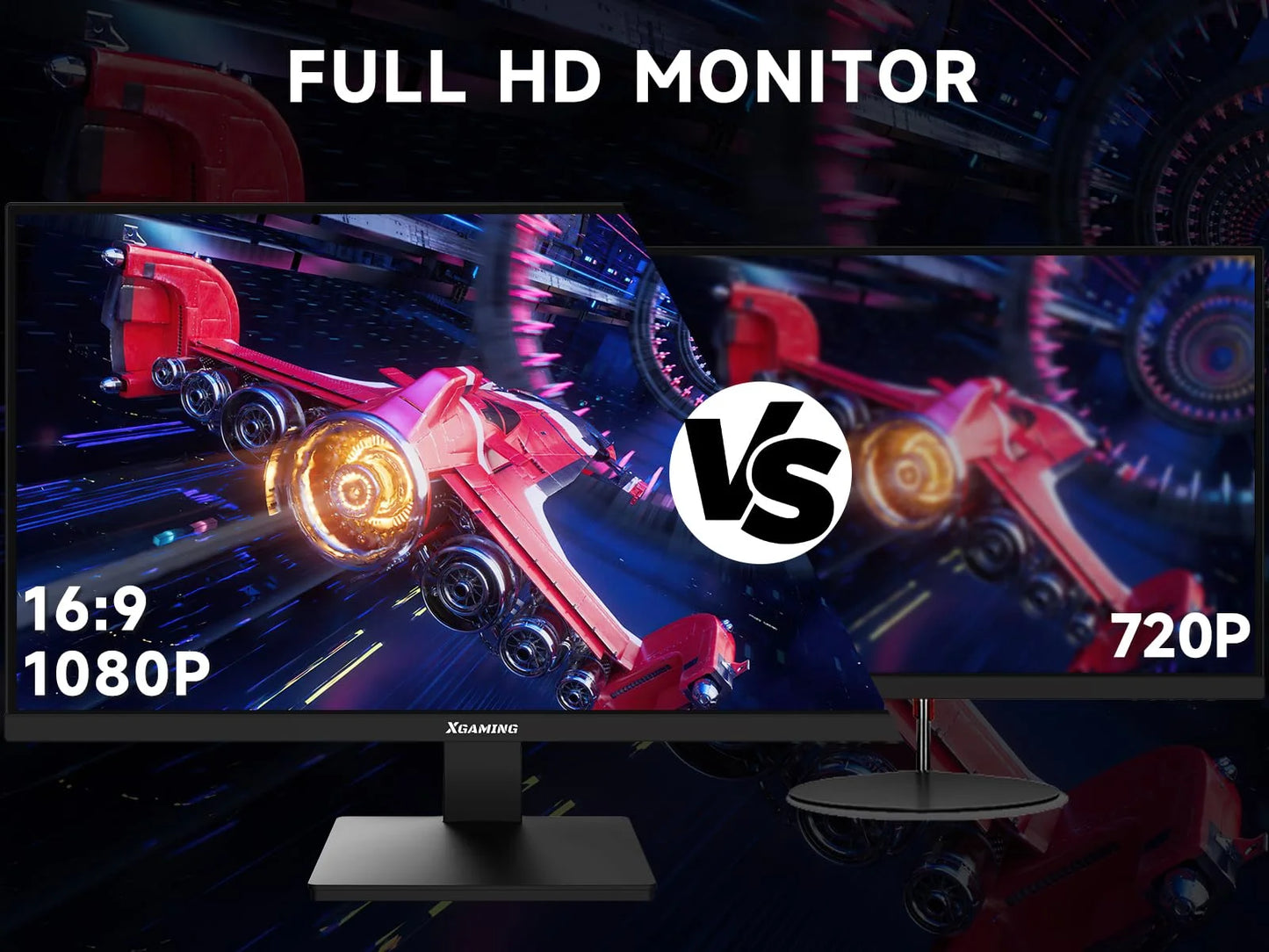 27-Inch Computer Monitor, 1080P 100Hz Gaming Monitor, FHD IPS Display (1920X1080P) PC Monitor for Home Office, Computer Monitor HDMI Display with Low Blue Light, Free Sync, VESA Compatible