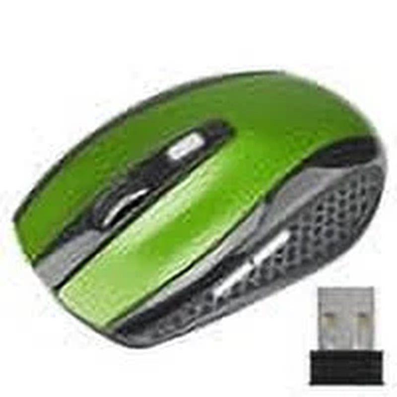 Wireless Gaming Mouse Adjustable DPI 2.4G 6 Buttons Optical Mouse for Laptop Notebook PC