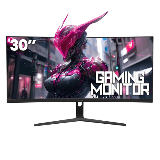 30" Ultrawide Curved Gaming Monitor 200Hz WFHD 2560 *1080P 1500R HDMI/DP Black