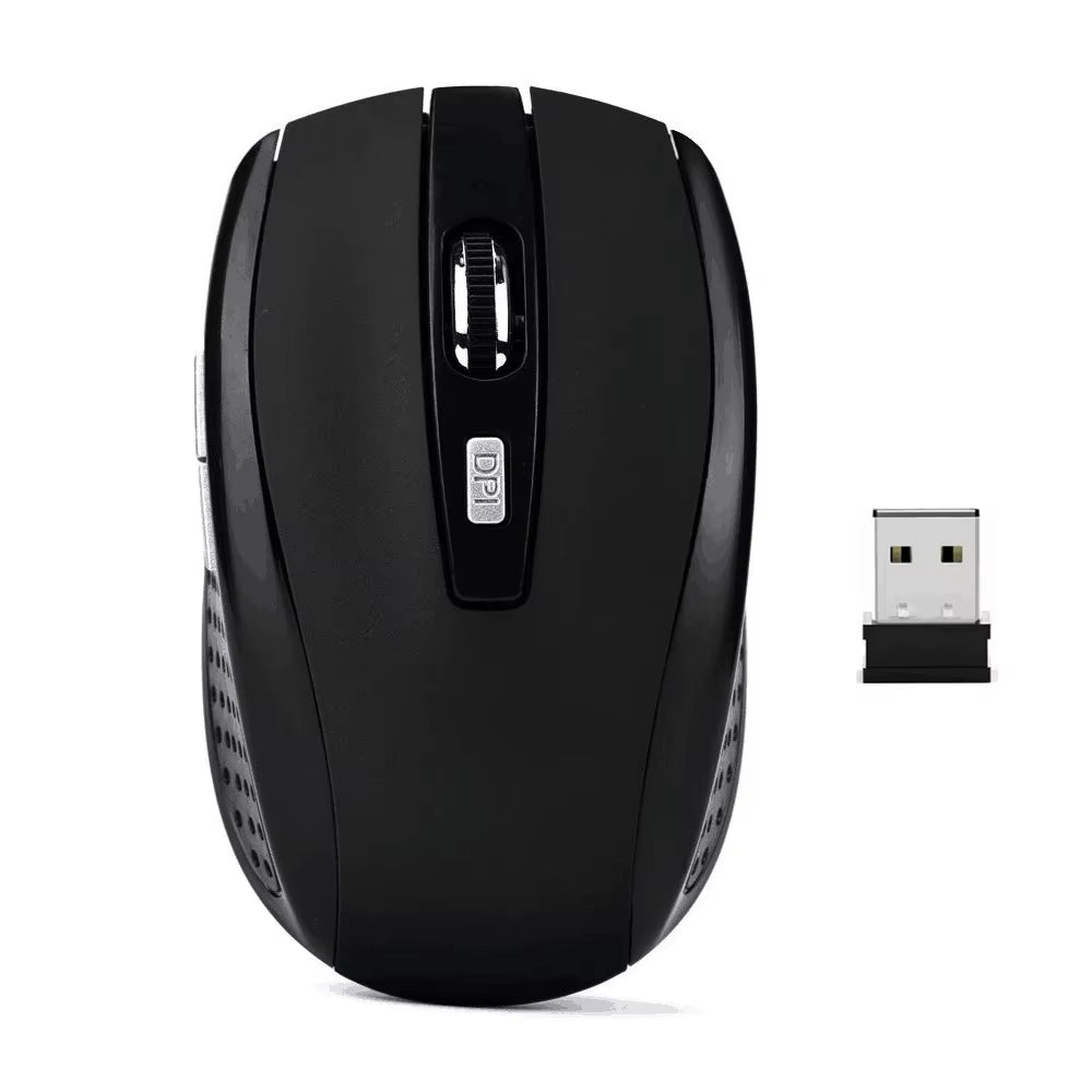 2.4G Wireless Mouse Gaming Mouse Silent Mouse Ergonomic Mouse 6 Buttons 1600 DPI Optical Office Mouse Mice for PC Laptop Macbook