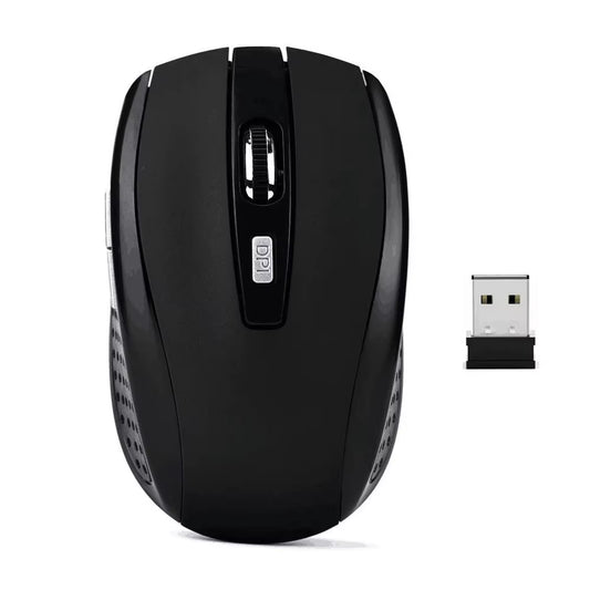 2.4G Wireless Mouse Gaming Mouse Silent Mouse Ergonomic Mouse 6 Buttons 1600 DPI Optical Office Mouse Mice for PC Laptop Macbook