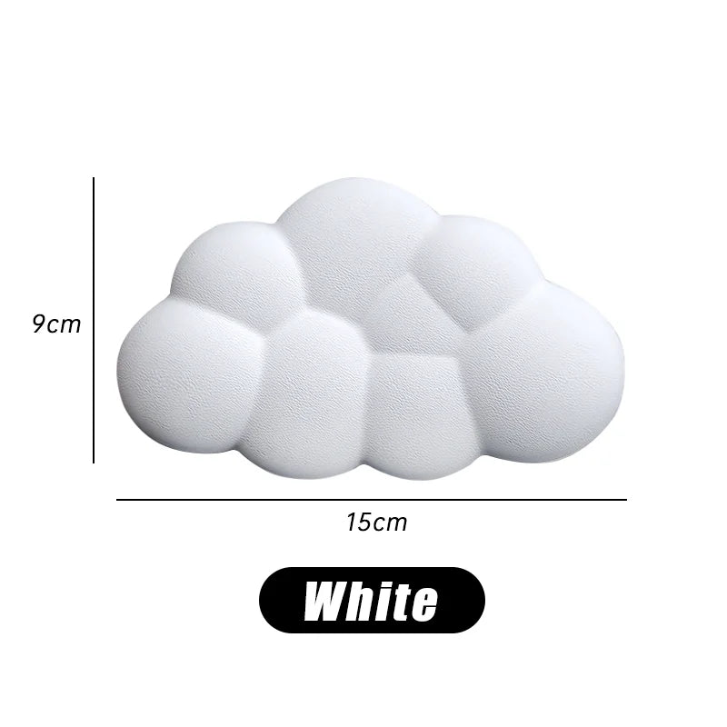 Cloud Shape Wrist Rest Pad Anti-Slip Desk Mat Memory Foam Palm Rest Ergonomic Mouse Pad Typing Wrist Rest Office Accessories