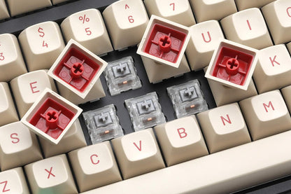 MT3 Jukebox Keycap Set, ABS Hi-Profile Keycaps, Doubleshot Legends, MX Style Covers Ortholinear Keyboards (Ortho Kit)