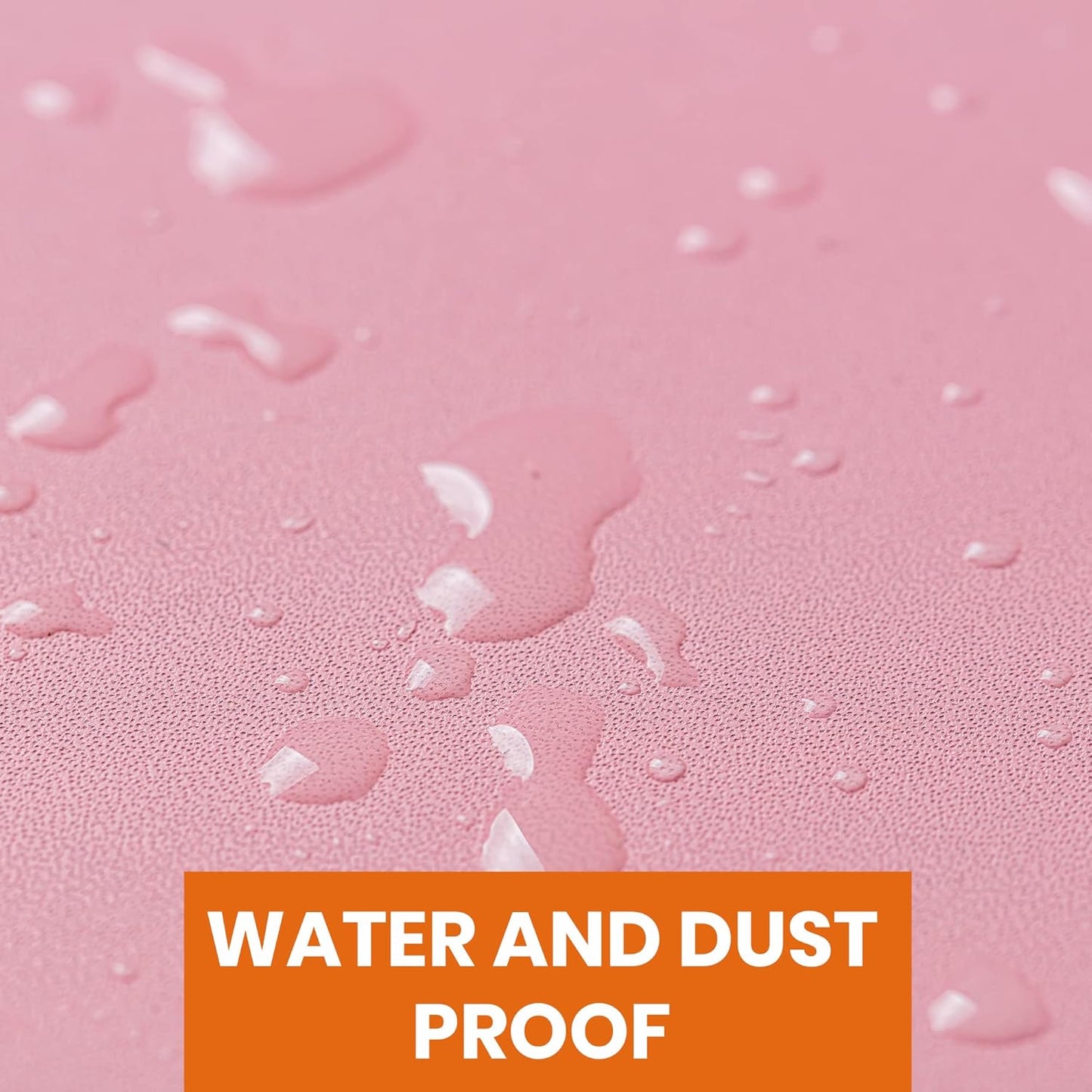 Pink Leather Mouse Pad (Genuine Leather), 9 X 9 Inch | Mouse Pads for Wireless Mouse | Cute Mouse Pad | Thick Mouse Pad | Leather Mouse Pad | Mouse Pad Pink