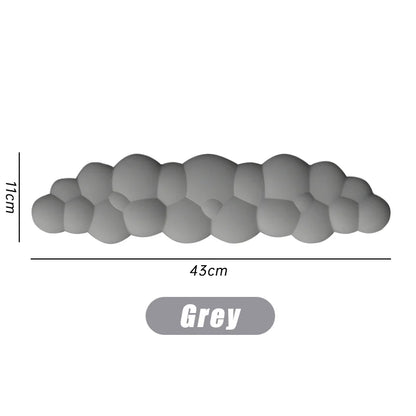 Cloud Shape Wrist Rest Pad Anti-Slip Desk Mat Memory Foam Palm Rest Ergonomic Mouse Pad Typing Wrist Rest Office Accessories