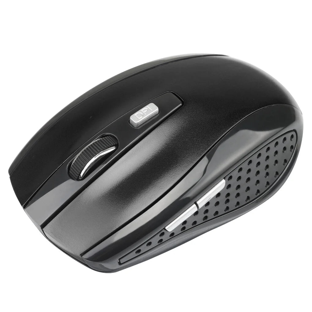 Wireless Gaming Mouse Adjustable DPI 2.4G 6 Buttons Optical Mouse for Laptop Notebook PC