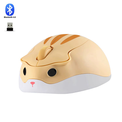 2.4G Wireless Mouse 3D Mini Hamster Cute Mouse Pink USB Optical Computer Mause 1600DPI Game Ergonomic Mice for Ноутбук Kid Gift