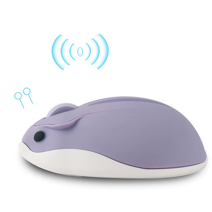 2.4G Wireless Mouse 3D Mini Hamster Cute Mouse Pink USB Optical Computer Mause 1600DPI Game Ergonomic Mice for Ноутбук Kid Gift