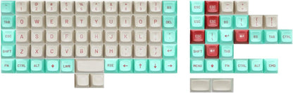 MT3 Jukebox Keycap Set, ABS Hi-Profile Keycaps, Doubleshot Legends, MX Style Covers Ortholinear Keyboards (Ortho Kit)