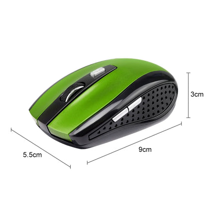 Wireless Gaming Mouse Adjustable DPI 2.4G 6 Buttons Optical Mouse for Laptop Notebook PC