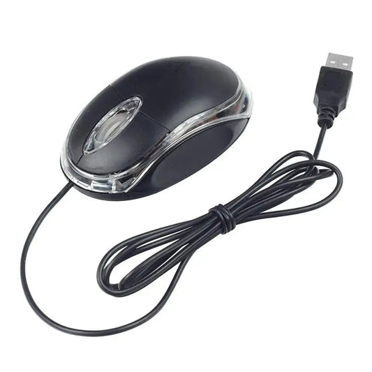 Mini Wired Mouse 1000Dpi Computer Office Mouse USB Gamings Mice for PC Notebook Laptop Wired Mouse Gamer LED 2 Buttons Game Mice