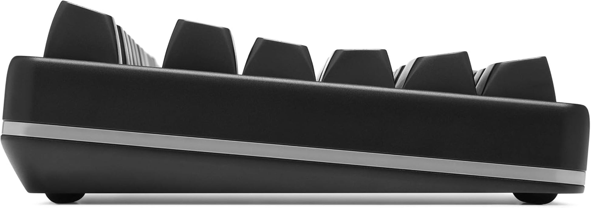 MT3 White-On-Black Keycap Set, ABS Hi-Profile Keycaps, Doubleshot Legends, MX Style Covers Fullsize, Tenkeyless, Winkeyless, 60%, 65%, and 75% (Base Kit)