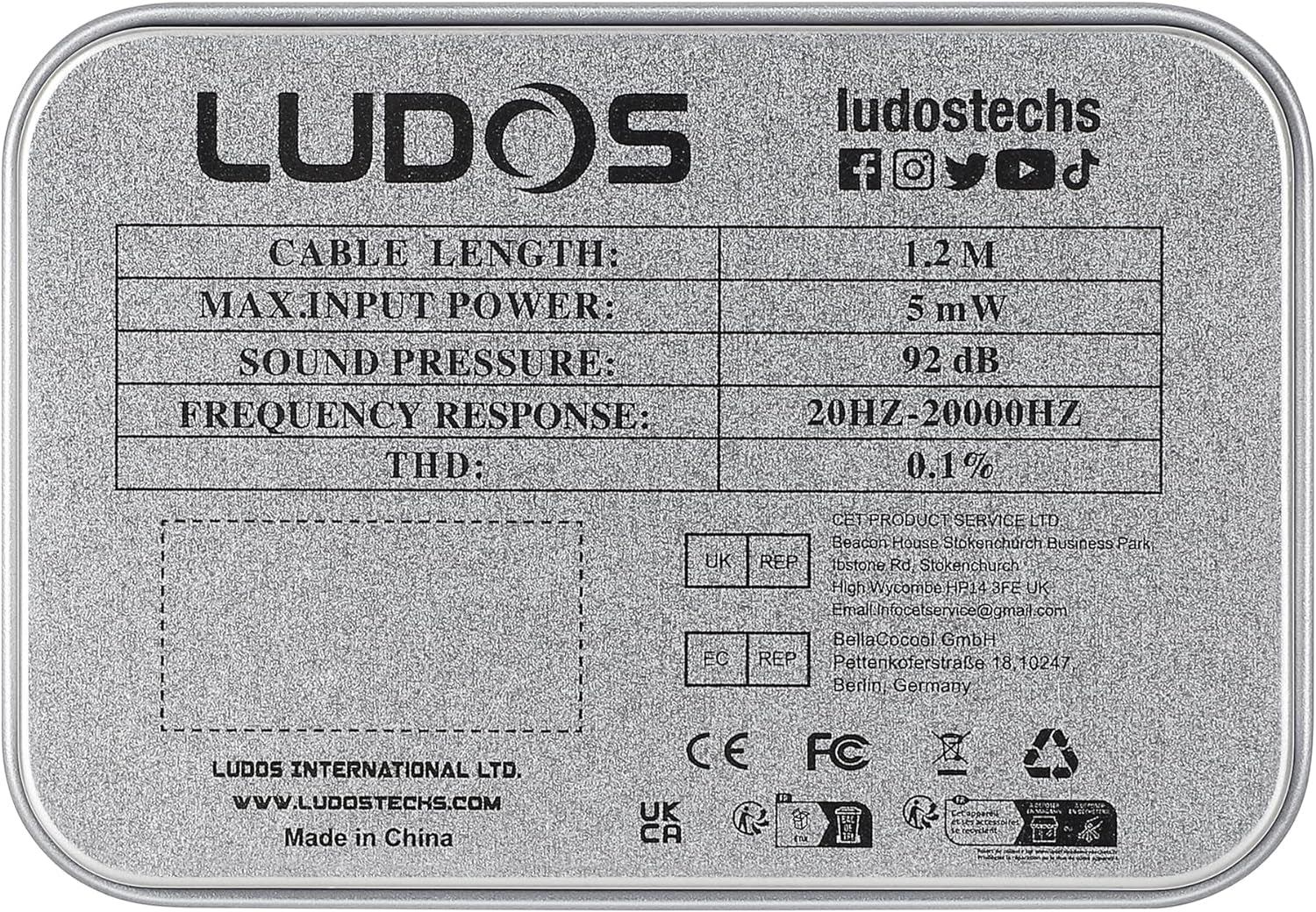 Ultra Wired Earbuds In-Ear Headphones, 5 Years Warranty, Earphones with Microphone, Noise Isolating Ear Buds, Memory Foam for Iphone, Samsung, School Students, Kids, Women, Small Ears - Brown