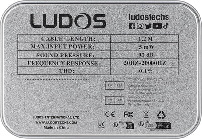 Ultra Wired Earbuds In-Ear Headphones, 5 Years Warranty, Earphones with Microphone, Noise Isolating Ear Buds, Memory Foam for Iphone, Samsung, School Students, Kids, Women, Small Ears - Brown