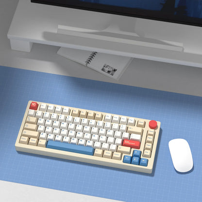 145 Keys Cherry Profile GMK Soymilk Keycaps PBT Retro Keycap Custom for Game Mechanical Keyboards MX DIY Sublimation