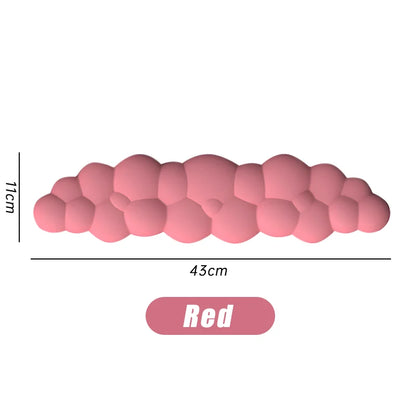 Cloud Shape Wrist Rest Pad Anti-Slip Desk Mat Memory Foam Palm Rest Ergonomic Mouse Pad Typing Wrist Rest Office Accessories