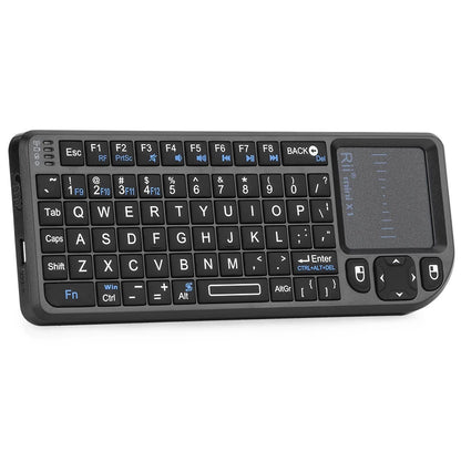 X1 2.4Ghz Mini Wireless Keyboard English/Es/Fr Keyboards with Touchpad for Android TV Box/Pc/Laptop