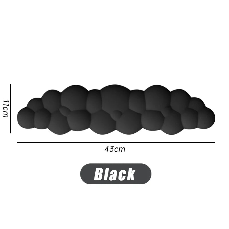 Cloud Shape Wrist Rest Pad Anti-Slip Desk Mat Memory Foam Palm Rest Ergonomic Mouse Pad Typing Wrist Rest Office Accessories