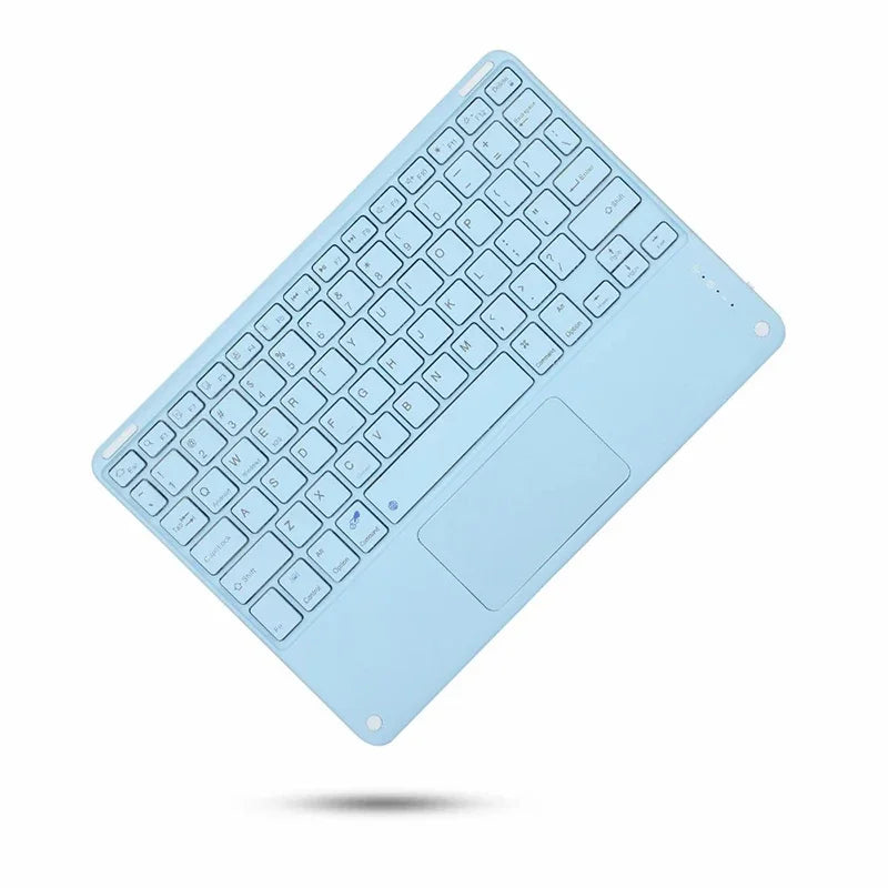 Wireless Keyboard with Touchpad for Ipad Samsung Xiaomi Tablet Keyboard for Phone Laptop 10'' Keyboards Bluetooth Rechargeable