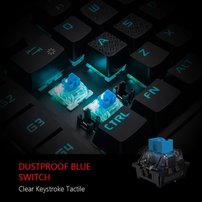 USB Keyboard One-Handed Wired 35 Keys Luminous Gaming Keyboards for Tablet Colorful Ergonomics Gamer Keypad Hand Rest