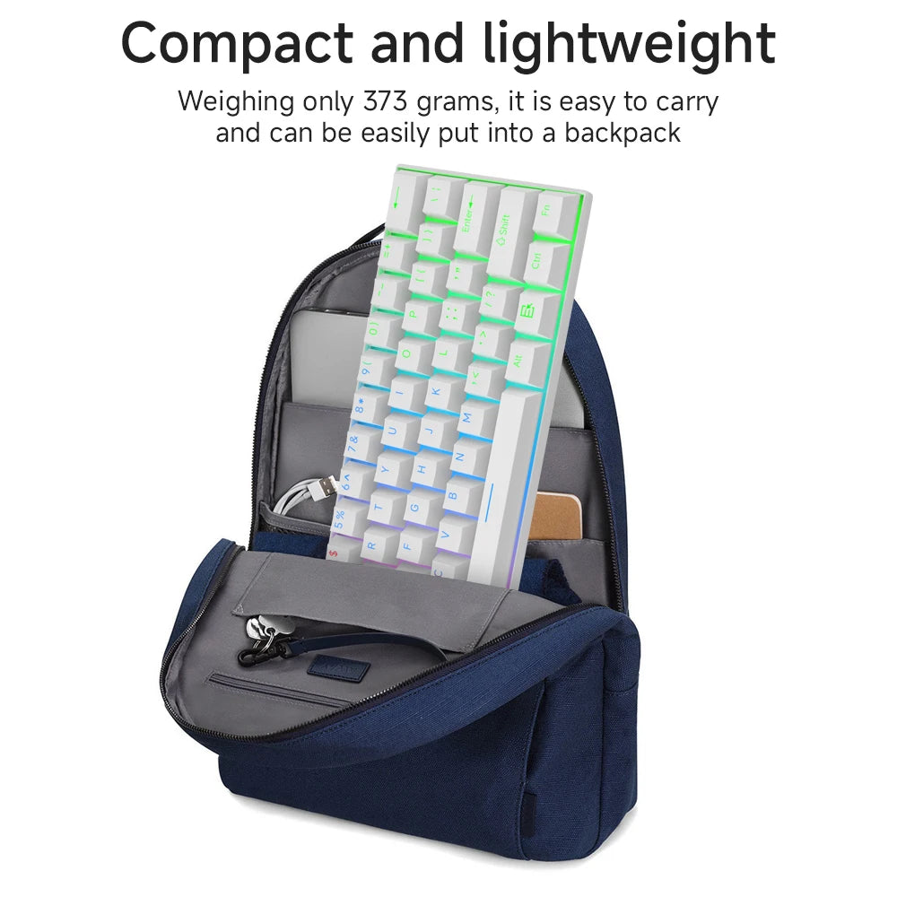 Mechanical Keyboard 61 Keys Blue Switch Red Switch Brown Switch Hot Swap Keyboard Office Accessories Gaming Keyboard