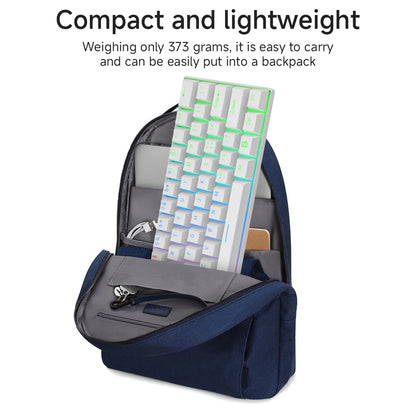 Mechanical Keyboard 61 Keys Blue Switch Red Switch Brown Switch Hot Swap Keyboard Office Accessories Gaming Keyboard