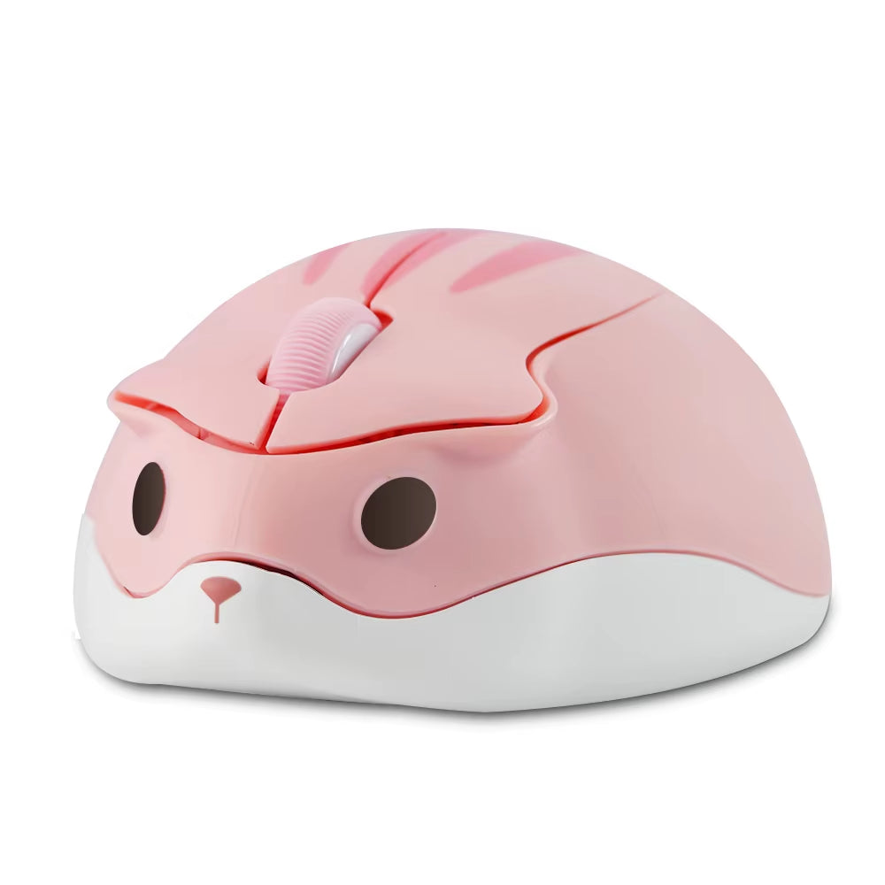 2.4G Wireless Mouse 3D Mini Hamster Cute Mouse Pink USB Optical Computer Mause 1600DPI Game Ergonomic Mice for Ноутбук Kid Gift