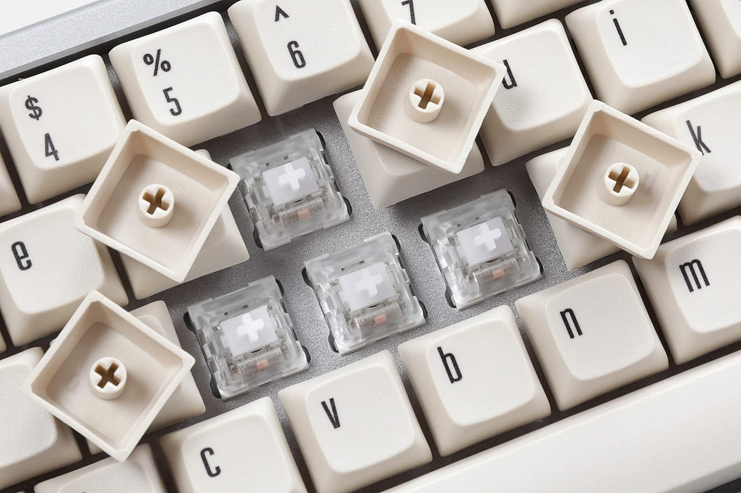 + Mito XDA Canvas Keycap Set for Tenkeyless Keyboards - Compatible with Cherry MX Switches and Clones (TKL 94-Key Kit)