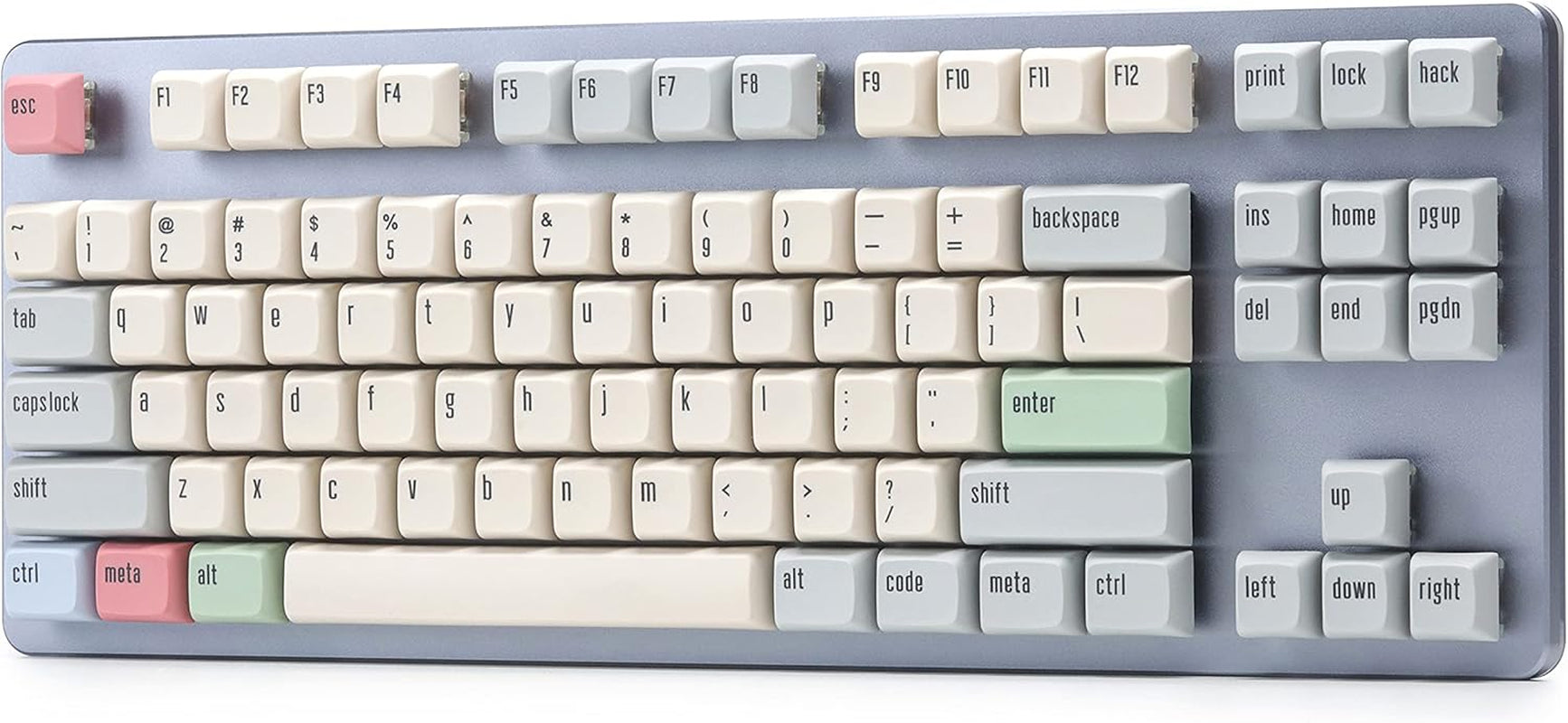 + Mito XDA Canvas Keycap Set for Tenkeyless Keyboards - Compatible with Cherry MX Switches and Clones (TKL 94-Key Kit)